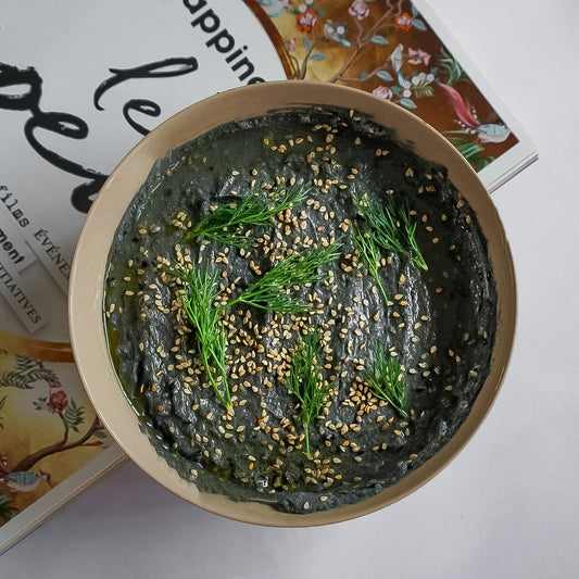 #RecipeByÜmy : Houmous avec le ÜMY 100% Tahina sésame noir