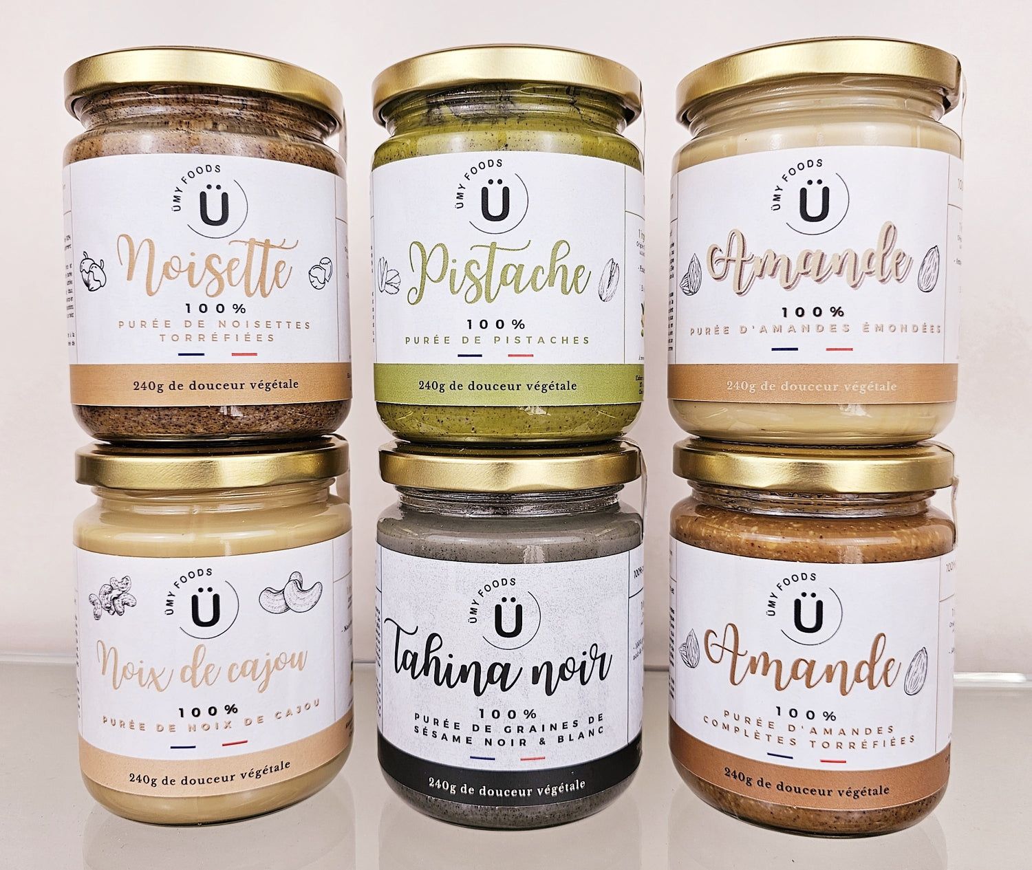Délicieuses & saines purées 100% noix