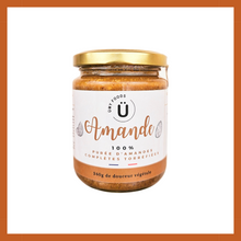 Charger l&#39;image dans la galerie, Nouveauté ! ÜMY Purée 100% amandes complètes torréfiées, texture légèrement croustillante
