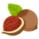 Noisettes grillées